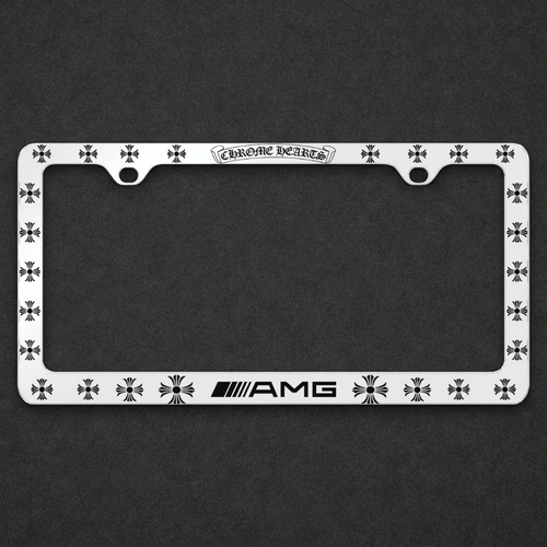 AMG Chrome Hearts Edition frame on a charcoal textured background