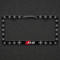 Audi RS Chrome Heart Edition frame on a charcoal textured background