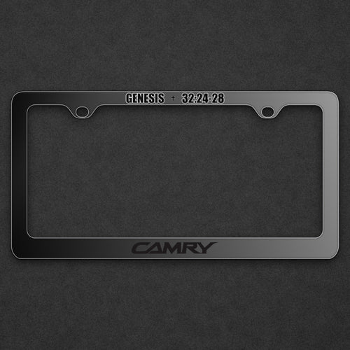 Custom License Plate Frame