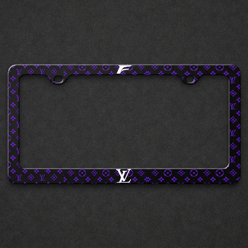 F Sport LV Edition frame on a charcoal textured background