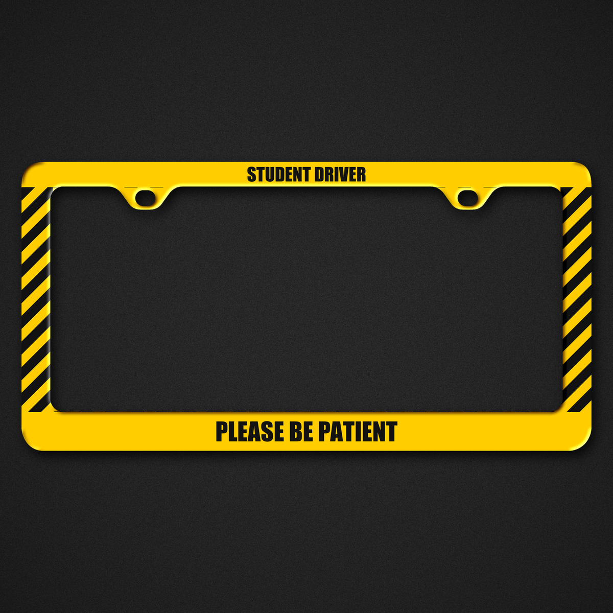 Student Driver License Plate Frame