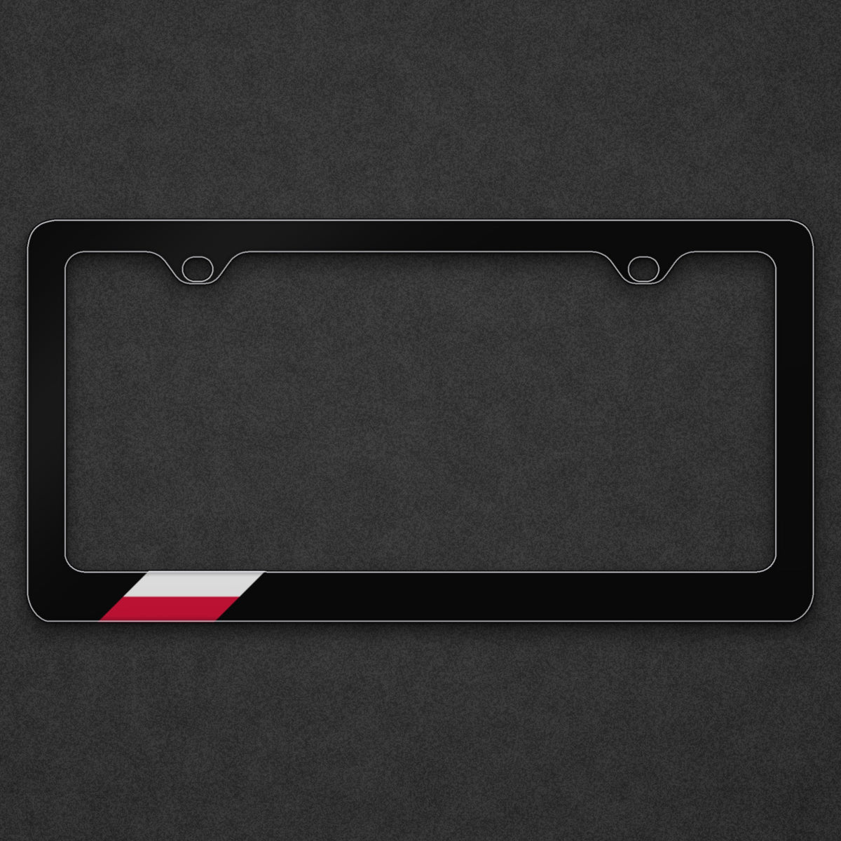 Poland License Plate Frame